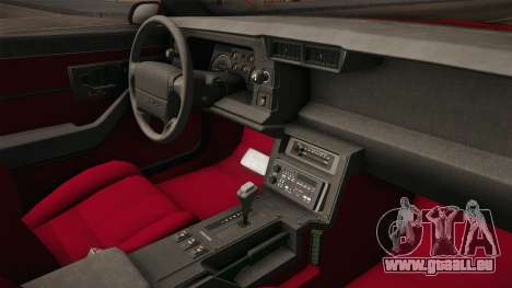 Chevrolet Camaro IROC-Z 1990 1.1.0 HQLM pour GTA San Andreas