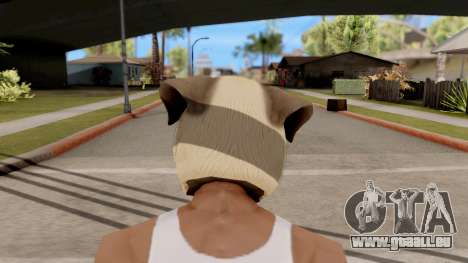 Masque De Chien De Roquet pour GTA San Andreas