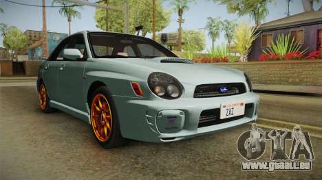 Subaru Impreza WRX Tunable pour GTA San Andreas