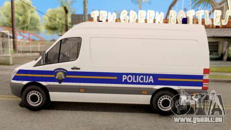 Mercedes-Benz Sprinter Croatian Police Van für GTA San Andreas