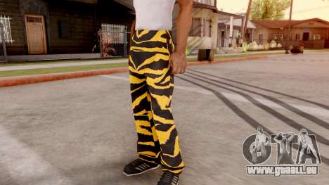 Tiger pants für GTA San Andreas