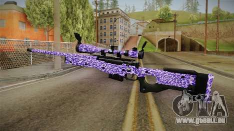 Tiger Violet Sniper Rifle für GTA San Andreas