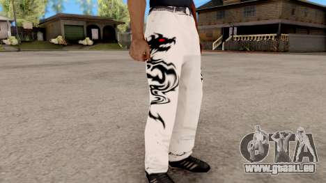 Dragon Style Pants für GTA San Andreas