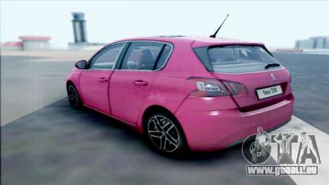 Peugeot 308 für GTA San Andreas