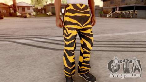 Tiger pantalon pour GTA San Andreas