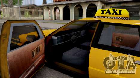 Taxi New Texture pour GTA San Andreas