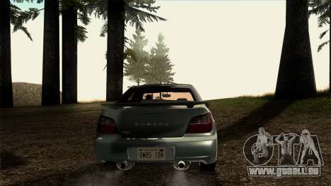 2001 Subaru Impreza WRX v 1.1 IVF [Tunable] pour GTA San Andreas