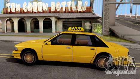 Taxi New Texture für GTA San Andreas