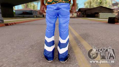 Pantalon bleu pour GTA San Andreas
