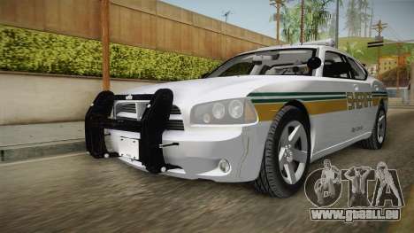 Dodge Charger 2009 Red County Sheriff Office für GTA San Andreas