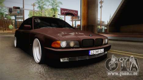 BMW 730i E38 Danker pour GTA San Andreas