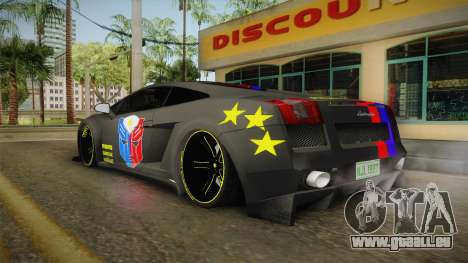 Lamborghini Gallardo Philippines für GTA San Andreas