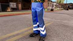 Pantalon bleu pour GTA San Andreas