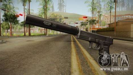 Glock 17 Silenced v2 für GTA San Andreas