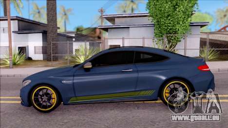 Mercedes-Benz C63S AMG Coupe 2016 v3 pour GTA San Andreas