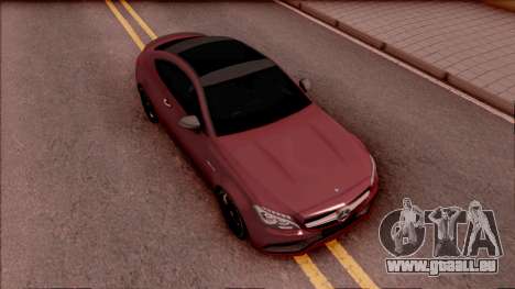 Mercedes-Benz C63S AMG Coupe 2016 für GTA San Andreas