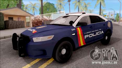 Ford Taurus Spanish Police pour GTA San Andreas