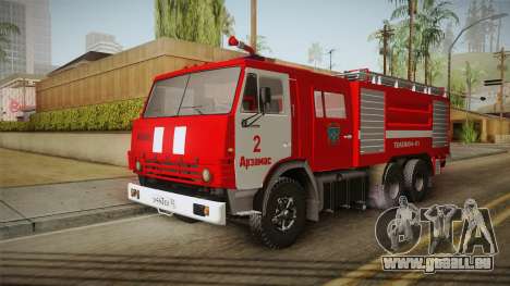 KamAZ 53212 camion de pompiers dans la ville de  pour GTA San Andreas