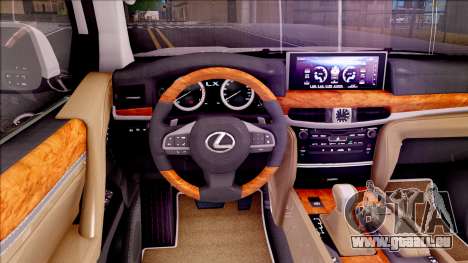 Lexus LX570 2016 für GTA San Andreas