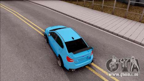 Subaru WRX STI 2017 Tuning pour GTA San Andreas