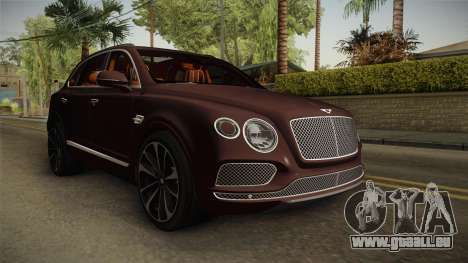 Bentley Bentayga für GTA San Andreas