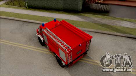 Mercedes-Benz Unimog Vatrogasna Kamion pour GTA San Andreas