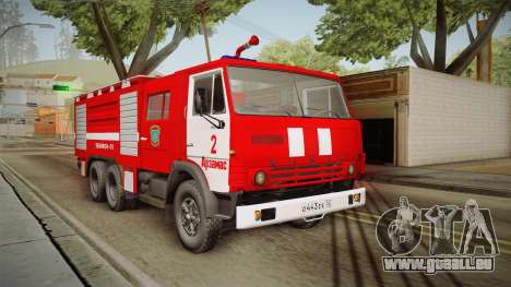 KamAZ 53212 camion de pompiers dans la ville de  pour GTA San Andreas