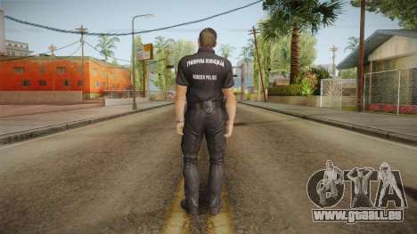 Serbian Border Police Skin pour GTA San Andreas
