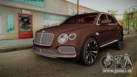 Bentley Bentayga für GTA San Andreas