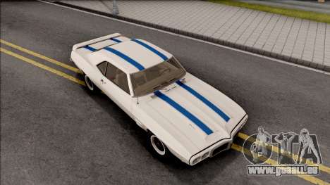 Pontiac Firebird Trans Am Coupe 1969 pour GTA San Andreas