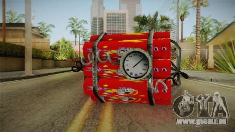 Dynamite With Clock China Wind für GTA San Andreas