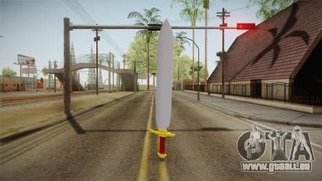 Z Sword From DBZ für GTA San Andreas