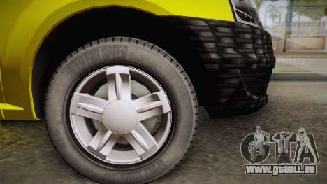 Dacia Logan Taxi pour GTA San Andreas
