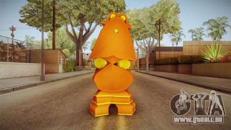 Beauty and the Beast - Cogsworth pour GTA San Andreas