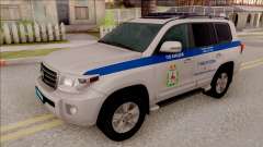Toyota Land Cruiser 200 Russian Police für GTA San Andreas