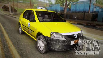Dacia Logan Taxi für GTA San Andreas