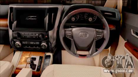 Toyota Alphard 2.5 G 2015 für GTA San Andreas