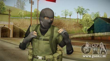 MSF Custom Soldier Skin 3 für GTA San Andreas