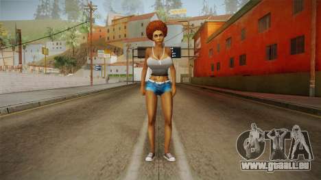 Afro Girl Skin v1 pour GTA San Andreas