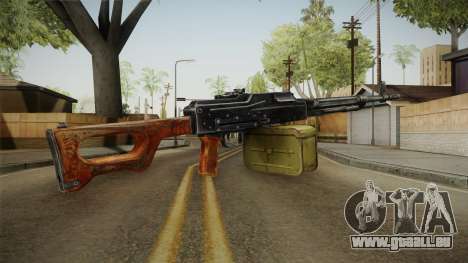 PKM Light Machine Gun für GTA San Andreas