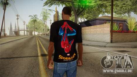 Spider-Man Homecoming T-Shirt pour GTA San Andreas