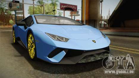 Lamborghini Huracan Performante LP640-4 2017 v2 pour GTA San Andreas
