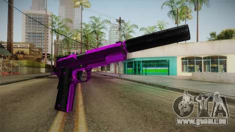 Purple Silenced Pistol pour GTA San Andreas