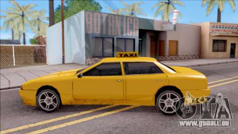 Elegy Taxi Stock pour GTA San Andreas