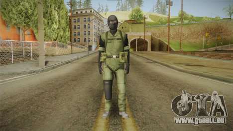 MSF Custom Soldier Skin 3 pour GTA San Andreas