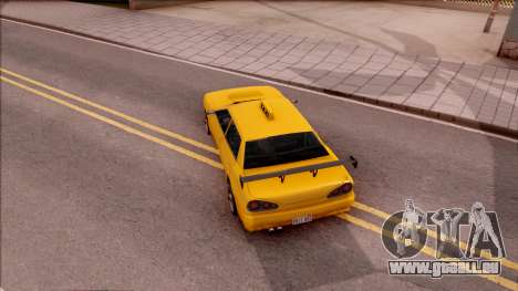 Elegy Taxi Stock pour GTA San Andreas