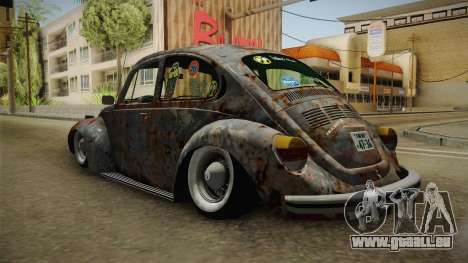 Volkswagen Beetle Rusty für GTA San Andreas