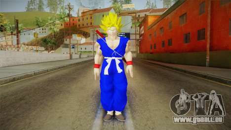 Goku Original DB Gi Blue v3 für GTA San Andreas