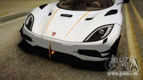 Koenigsegg Agera RS v3 pour GTA San Andreas