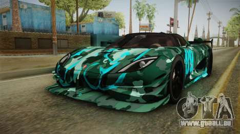 Koenigsegg Agera RS v3 pour GTA San Andreas